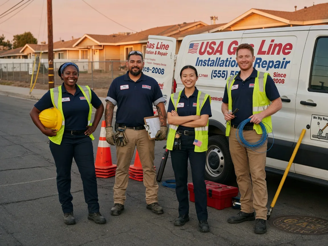 Gas Line Installation company in Sweetser, IN